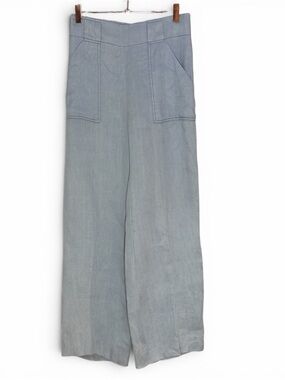Bottega Veneta Pale Blue Wide-Leg Jeans